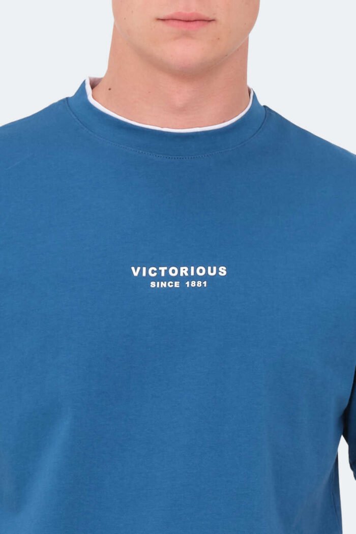 Slazenger VRENI Erkek T-Shirt Petrol - Görsel 4