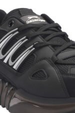 Slazenger ZALAR Erkek Sneaker Ayakkabıları Siyah - Beyaz - Görsel 4