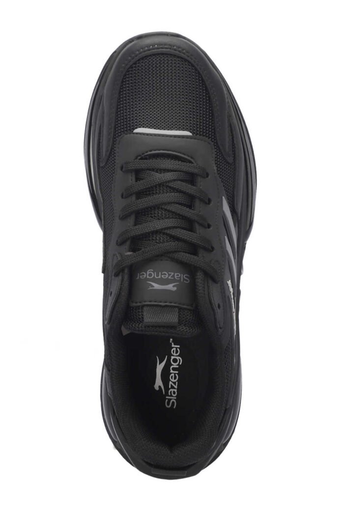 Slazenger ZION Erkek Sneaker Ayakkabıları Siyah - Koyu Gri - Görsel 5