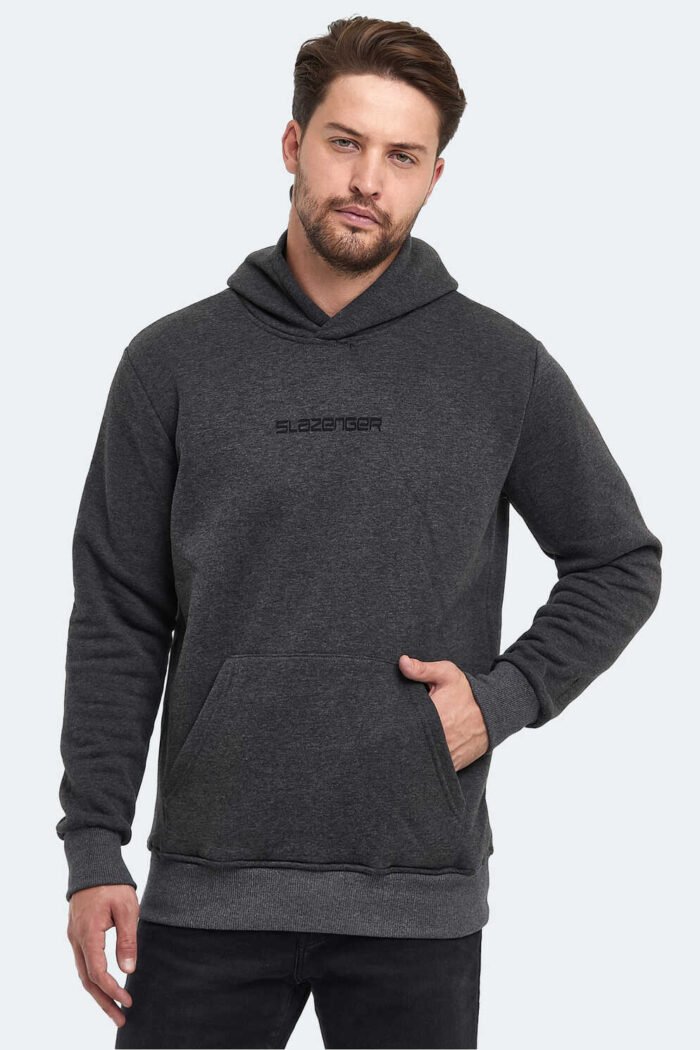 Slazenger BUSTER Erkek Sweatshirt Antrasit - Görsel 1