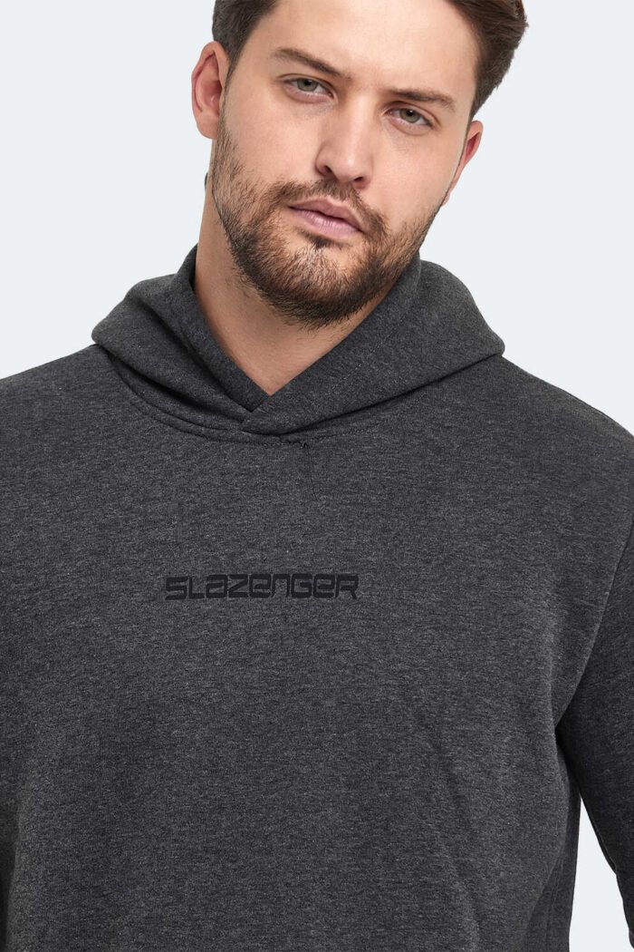 Slazenger BUSTER Erkek Sweatshirt Antrasit - Görsel 4