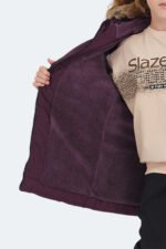 Slazenger CAMELIA Kız Çocuk Mont & Ceket Mor - Görsel 5