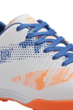 Slazenger CYPRUS Erkek Futbol Ayakkabıları Beyaz - Kraliyet Mavi - Görsel 7