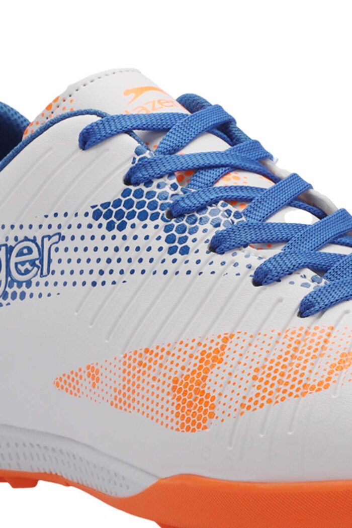 Slazenger CYPRUS Erkek Futbol Ayakkabıları Beyaz - Kraliyet Mavi - Görsel 7