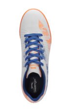 Slazenger CYPRUS Erkek Futbol Ayakkabıları Beyaz - Kraliyet Mavi - Görsel 4