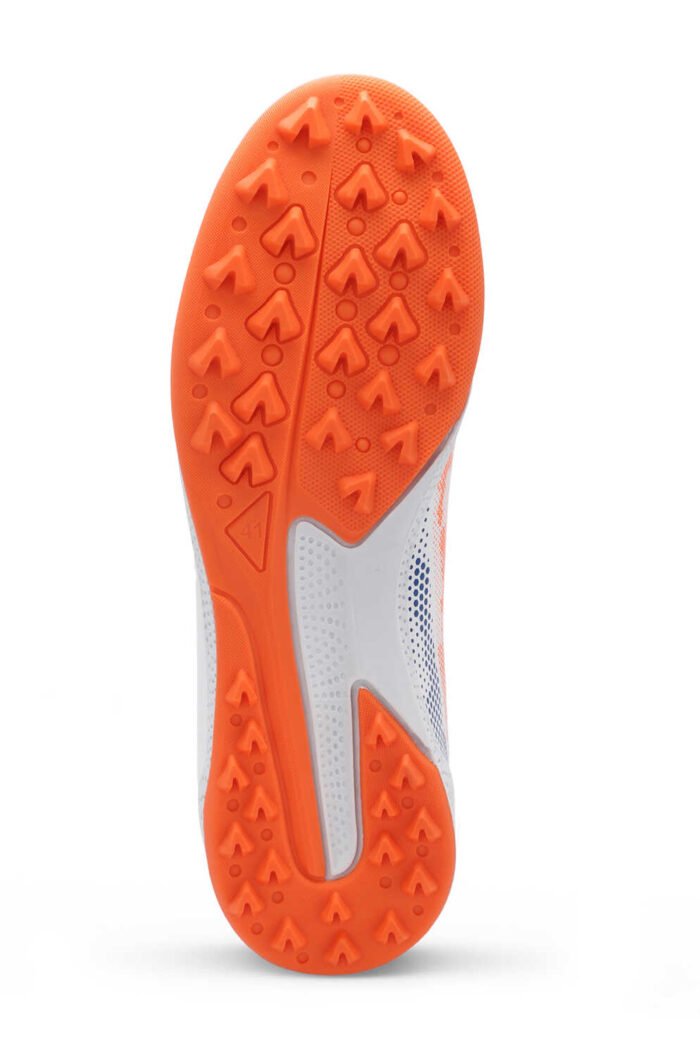 Slazenger CYPRUS Erkek Futbol Ayakkabıları Beyaz - Kraliyet Mavi - Görsel 5