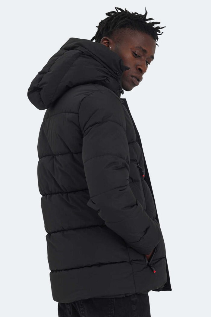 Slazenger GAFAR Erkek Mont & Ceket Siyah - Görsel 4