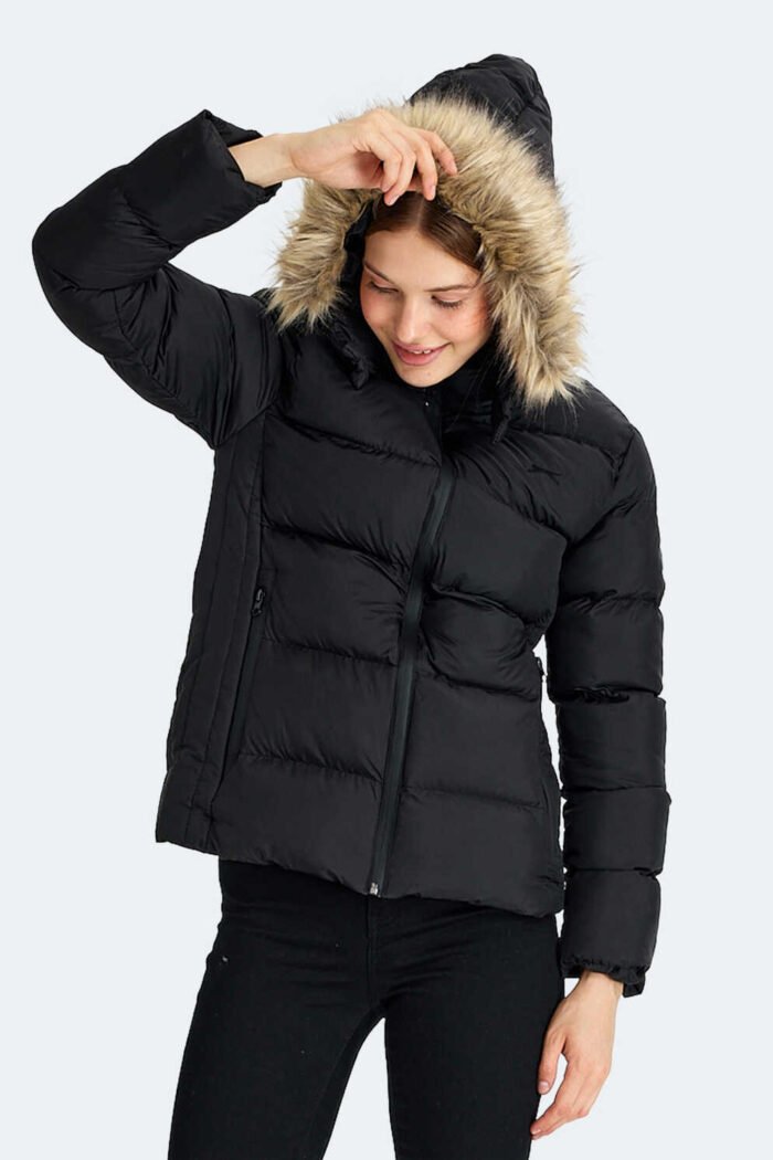 Slazenger GUEST Kadın Mont Siyah - Görsel 5