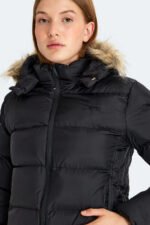 Slazenger GUEST Kadın Mont Siyah - Görsel 3