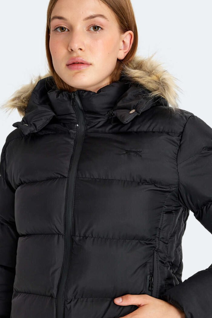 Slazenger GUEST Kadın Mont Siyah - Görsel 3