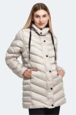 Slazenger GWEN Kadın Mont Beyaz - Görsel 4