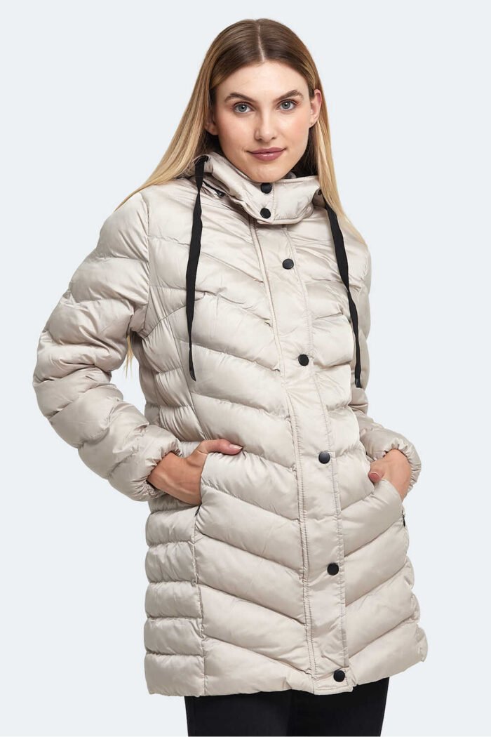 Slazenger GWEN Kadın Mont Beyaz - Görsel 4