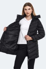 Slazenger GWEN Kadın Mont Siyah - Görsel 5