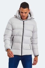 Slazenger HANK Erkek Mont & Kaban Taş Gri