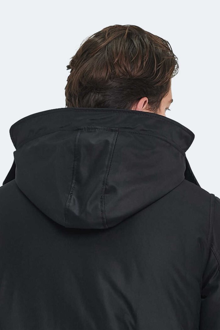 Slazenger HANKIN Erkek Mont Siyah - Görsel 4