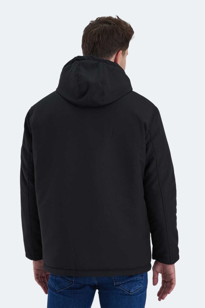 Slazenger HERBIES Erkek Mont & Ceket Siyah - Görsel 5