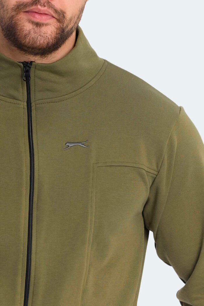 Slazenger KAGISONA Erkek Sweatshirt Haki - Görsel 4