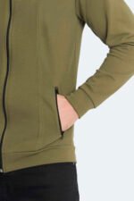 Slazenger KAGISONA Erkek Sweatshirt Haki - Görsel 3
