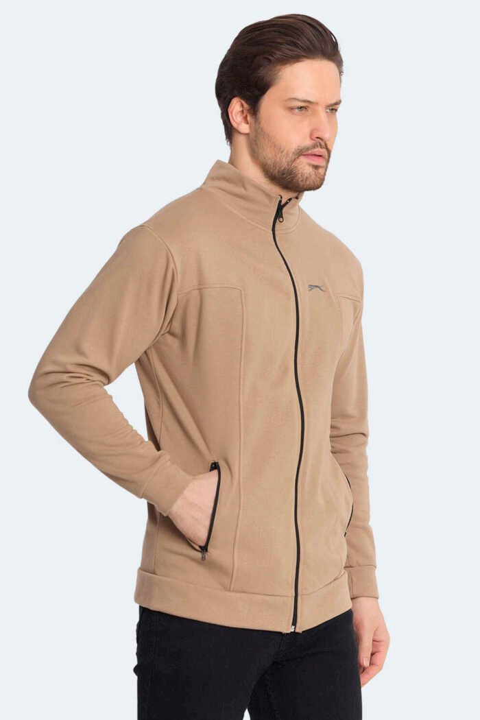 Slazenger KAGISONA Erkek Sweatshirt Kahve - Görsel 2