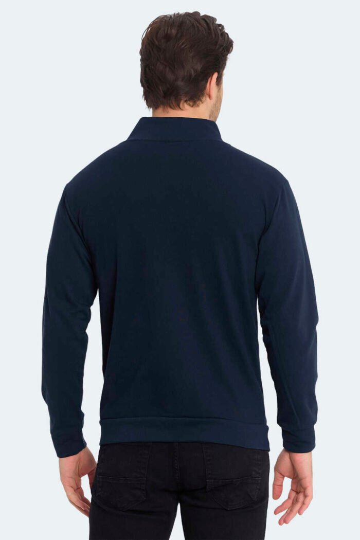 Slazenger KAGISONA Erkek Sweatshirt Lacivert - Görsel 3
