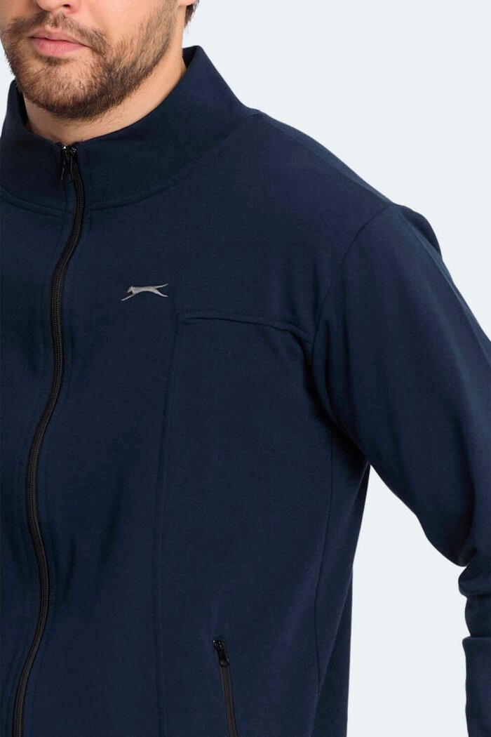 Slazenger KAGISONA Erkek Sweatshirt Lacivert - Görsel 4