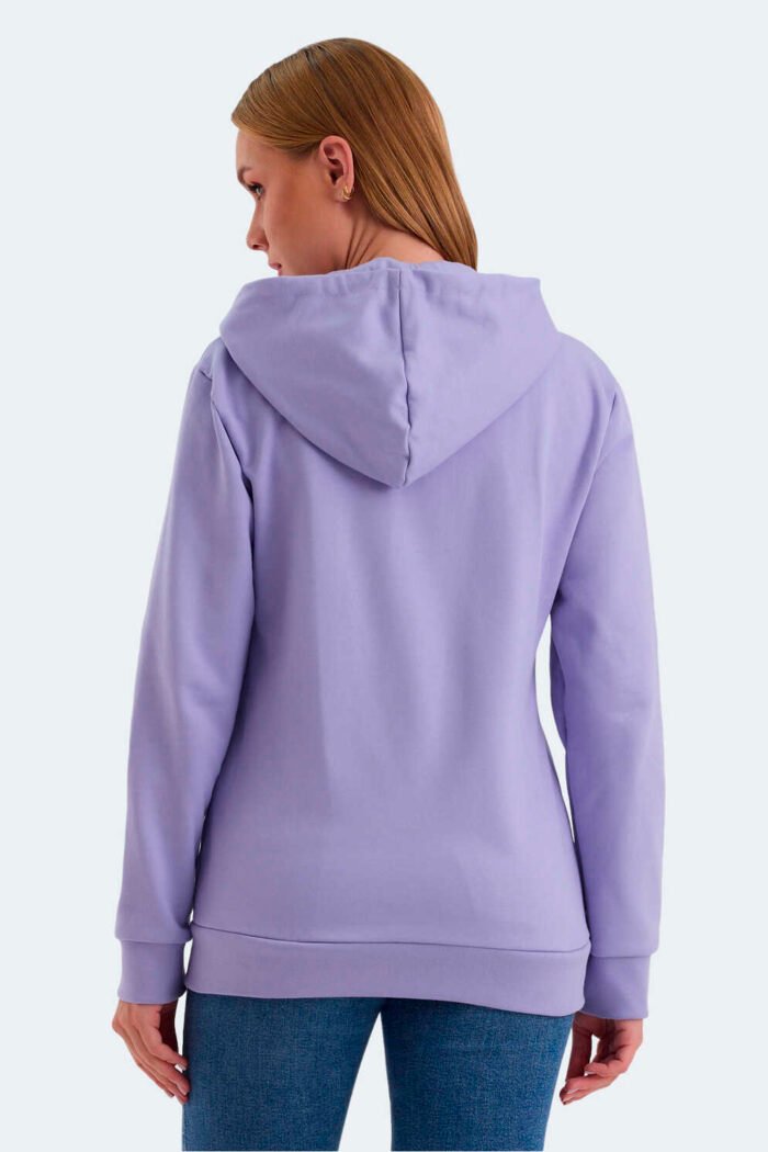 Slazenger KATYA Kadın Sweatshirt Lila - Görsel 5