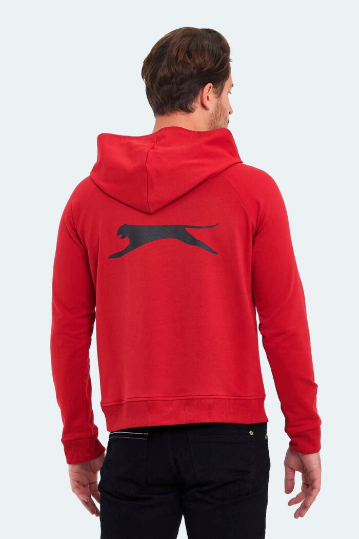 Slazenger KICKER Erkek Sweatshirt Kırmızı - Görsel 5