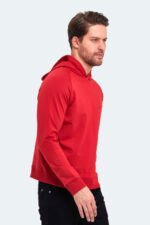 Slazenger KICKER Erkek Sweatshirt Kırmızı - Görsel 2