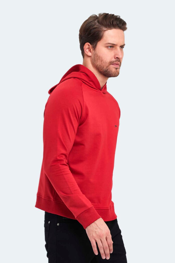 Slazenger KICKER Erkek Sweatshirt Kırmızı - Görsel 2