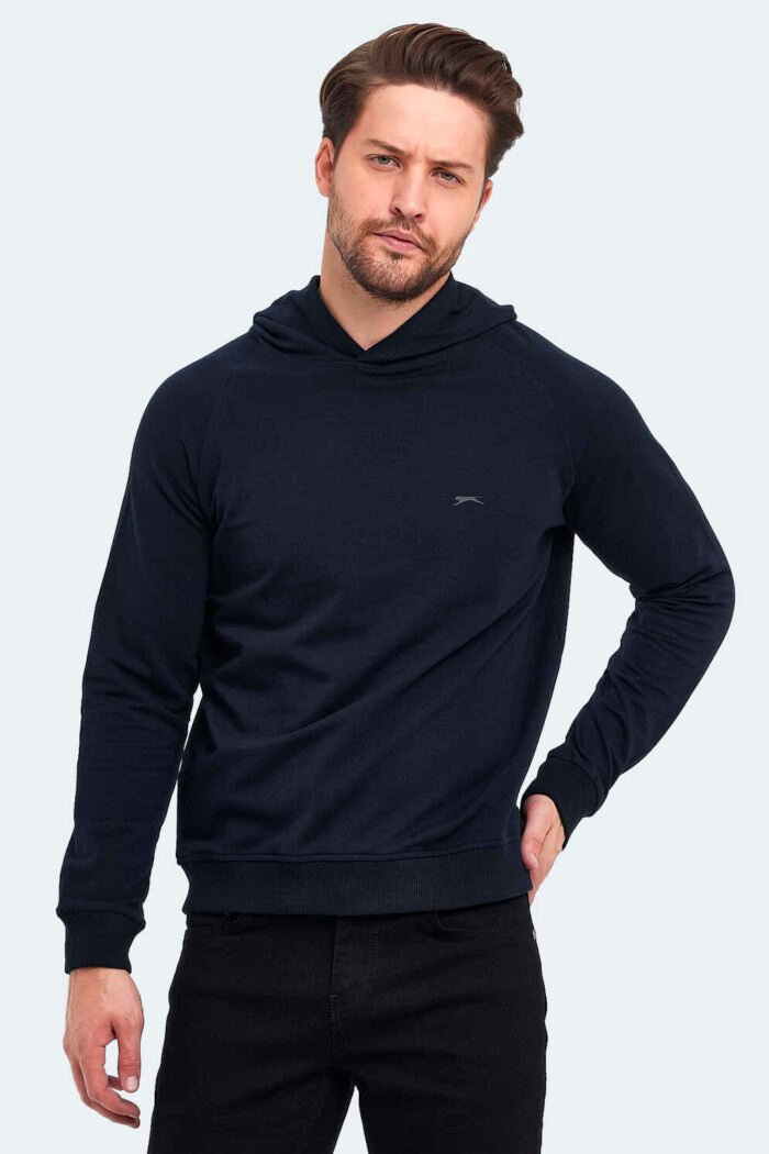 Slazenger KICKER Erkek Sweatshirt Lacivert - Görsel 1