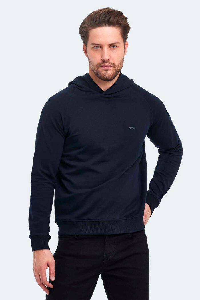 Slazenger KICKER Erkek Sweatshirt Lacivert - Görsel 4