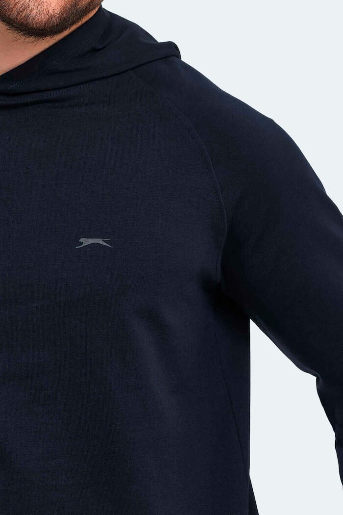 Slazenger KICKER Erkek Sweatshirt Lacivert - Görsel 3