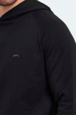 Slazenger KICKER Erkek Sweatshirt Siyah - Görsel 4