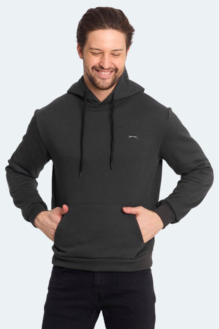 Slazenger KICKSON Erkek Sweatshirt Antrasit - Görsel 1