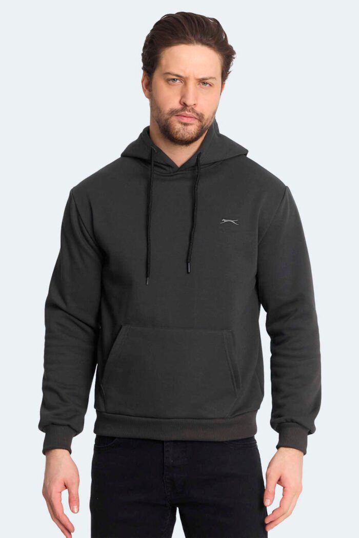 Slazenger KICKSON Erkek Sweatshirt Antrasit - Görsel 5