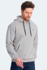 Slazenger KICKSON Erkek Sweatshirt Gri - Görsel 6