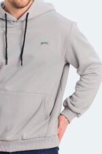 Slazenger KICKSON Erkek Sweatshirt Gri - Görsel 4