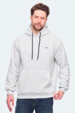 Slazenger KICKSON Erkek Sweatshirt Koyu Gri