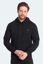 Slazenger KICKSON Erkek Sweatshirt Siyah
