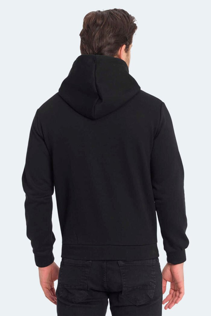 Slazenger KICKSON Erkek Sweatshirt Siyah - Görsel 3