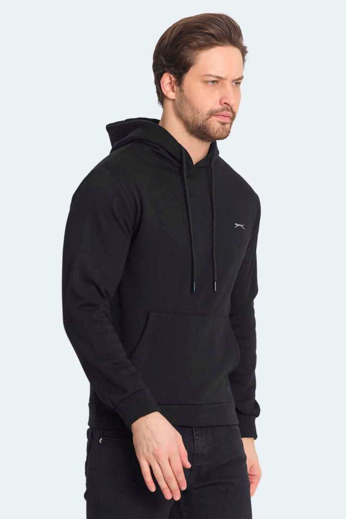 Slazenger KICKSON Erkek Sweatshirt Siyah - Görsel 2