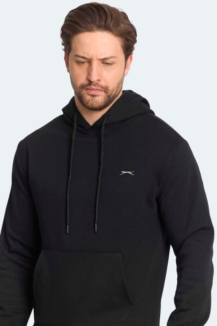 Slazenger KICKSON Erkek Sweatshirt Siyah - Görsel 5