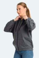 Slazenger KIMBERLEY Kadın Sweatshirt Koyu Gri - Görsel 5