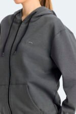 Slazenger KIMBERLEY Kadın Sweatshirt Koyu Gri - Görsel 4