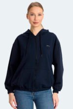 Slazenger KIMBERLEY Kadın Sweatshirt Lacivert - Görsel 2