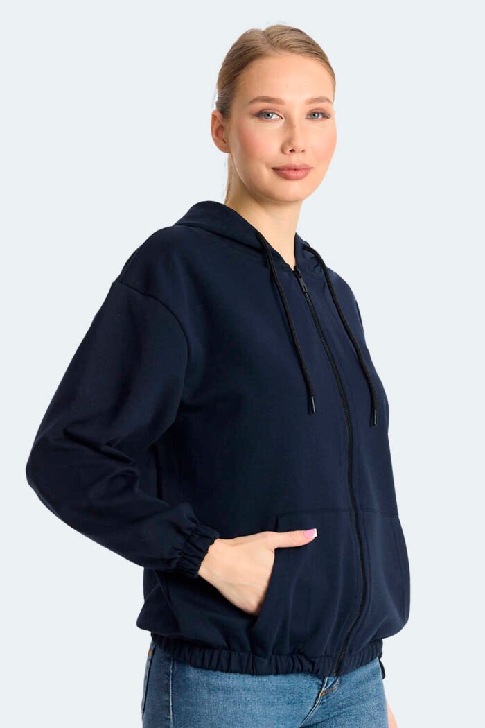 Slazenger KIMBERLEY Kadın Sweatshirt Lacivert - Görsel 5