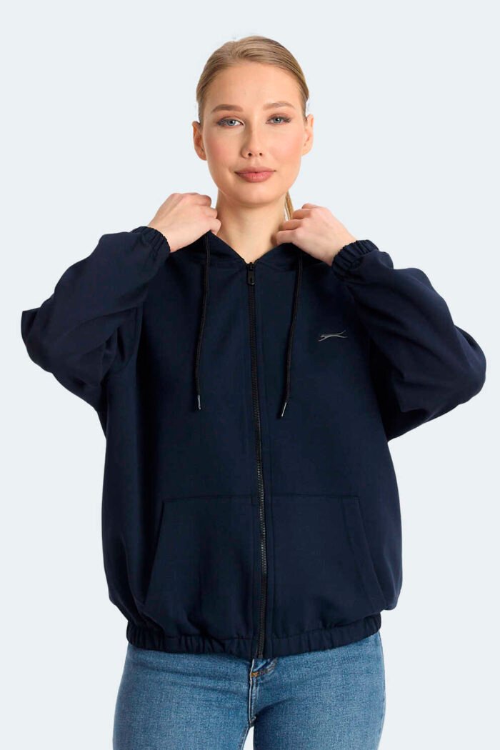 Slazenger KIMBERLEY Kadın Sweatshirt Lacivert - Görsel 3