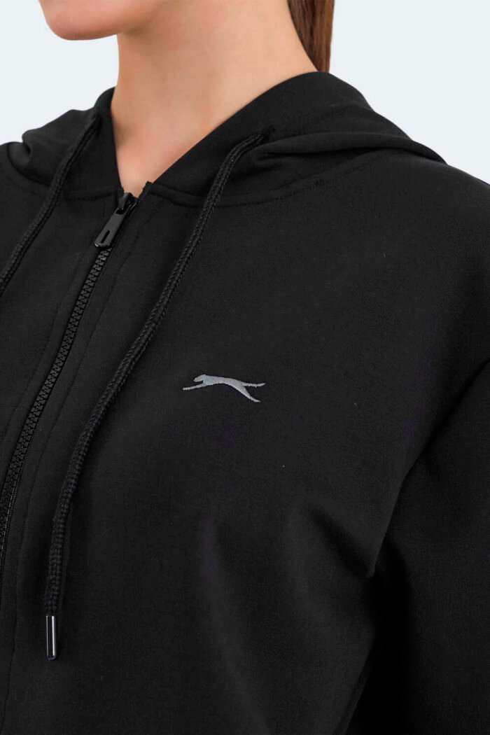 Slazenger KIMBERLEY Kadın Sweatshirt Siyah - Görsel 3