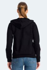 Slazenger KINET Kadın Sweatshirt Siyah - Görsel 5