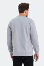 Slazenger KORAL Erkek Sweatshirt Gri - Görsel 3